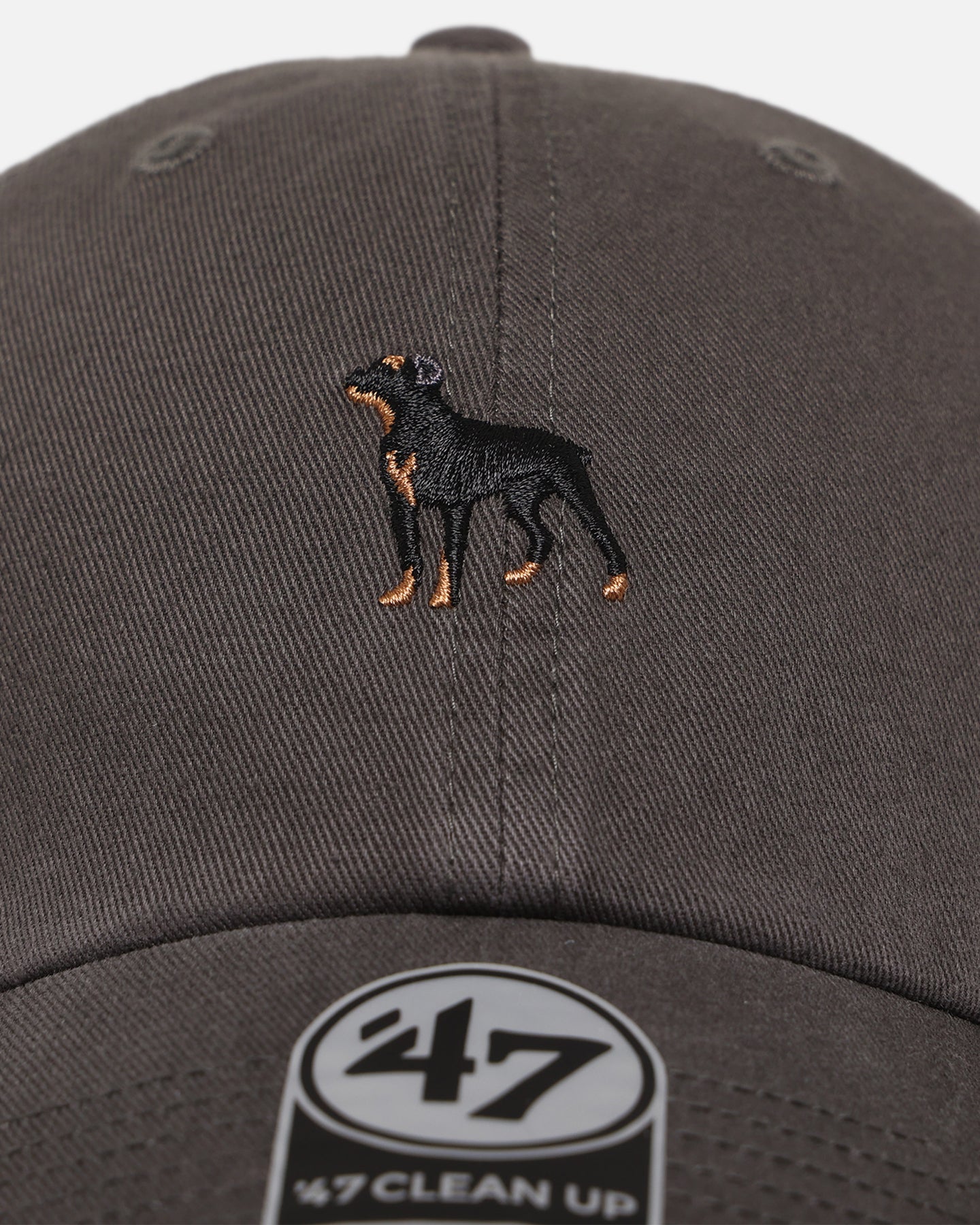 47 Brand Rottweiler 'Dog Collection' 47 Clean Up Strapback Charcoal