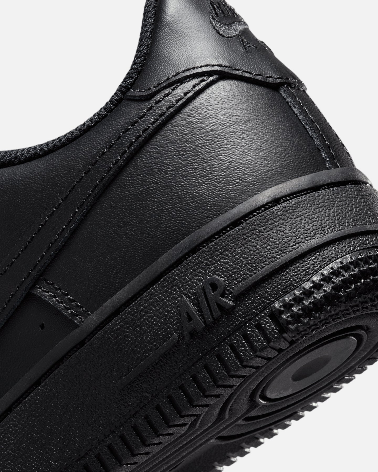 Nike Kids' Air Force 1 LE (GS) Black/Black