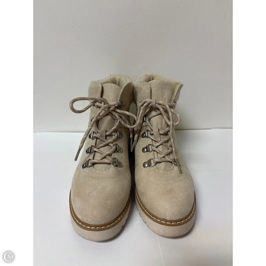 Boots Ankle Flats By Sonoma In Beige, Size: 9