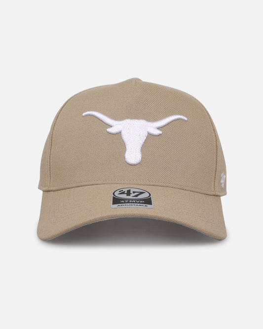 47 Brand Texas Longhorns 47 MVP DT Snapback Khaki/White