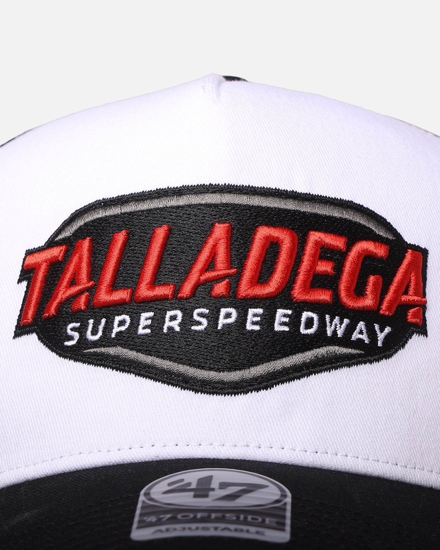 47 Brand Talladega Superspeedway 47 Offside DT Trucker Snapback White/Black