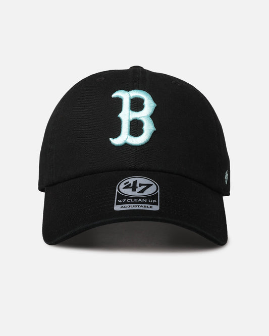 47 Brand Boston Red Sox 47 Clean Up Strapback Black/Turquoise