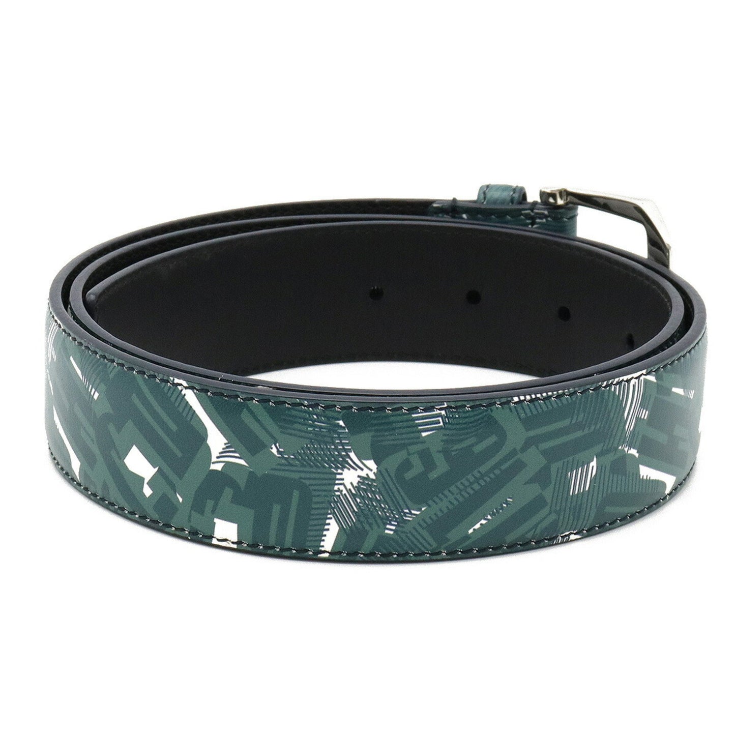 CHRISTIAN DIOR DIOR HOMME Homme belt leather green multicolor #90