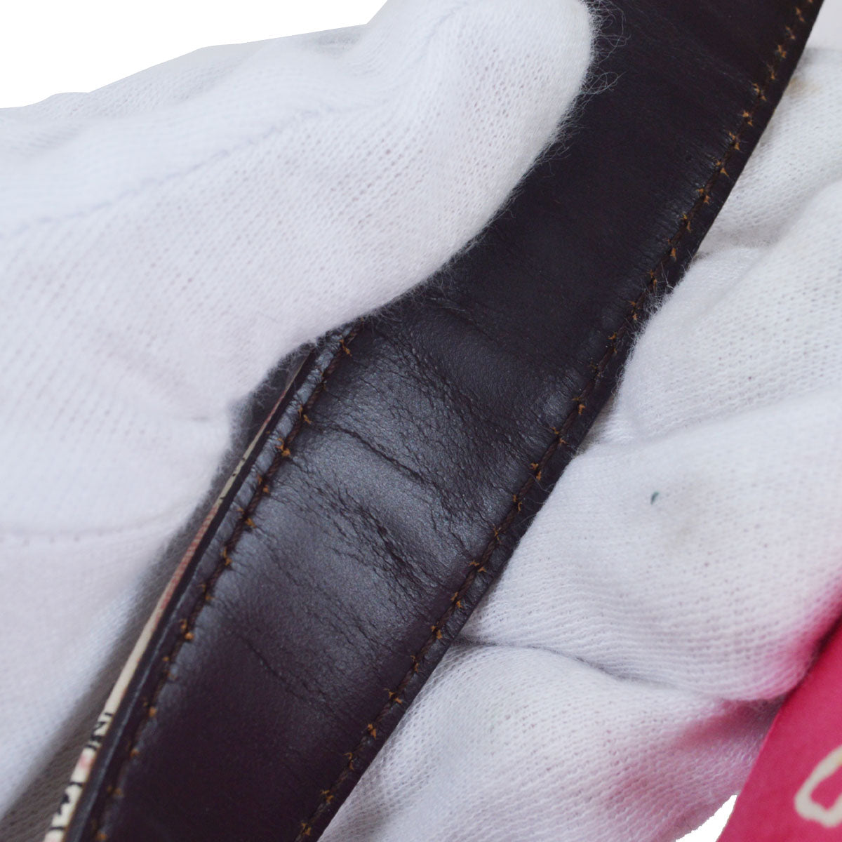 CHRISTIAN DIOR 2003 Patchwork Saddle Bag Medium 67190