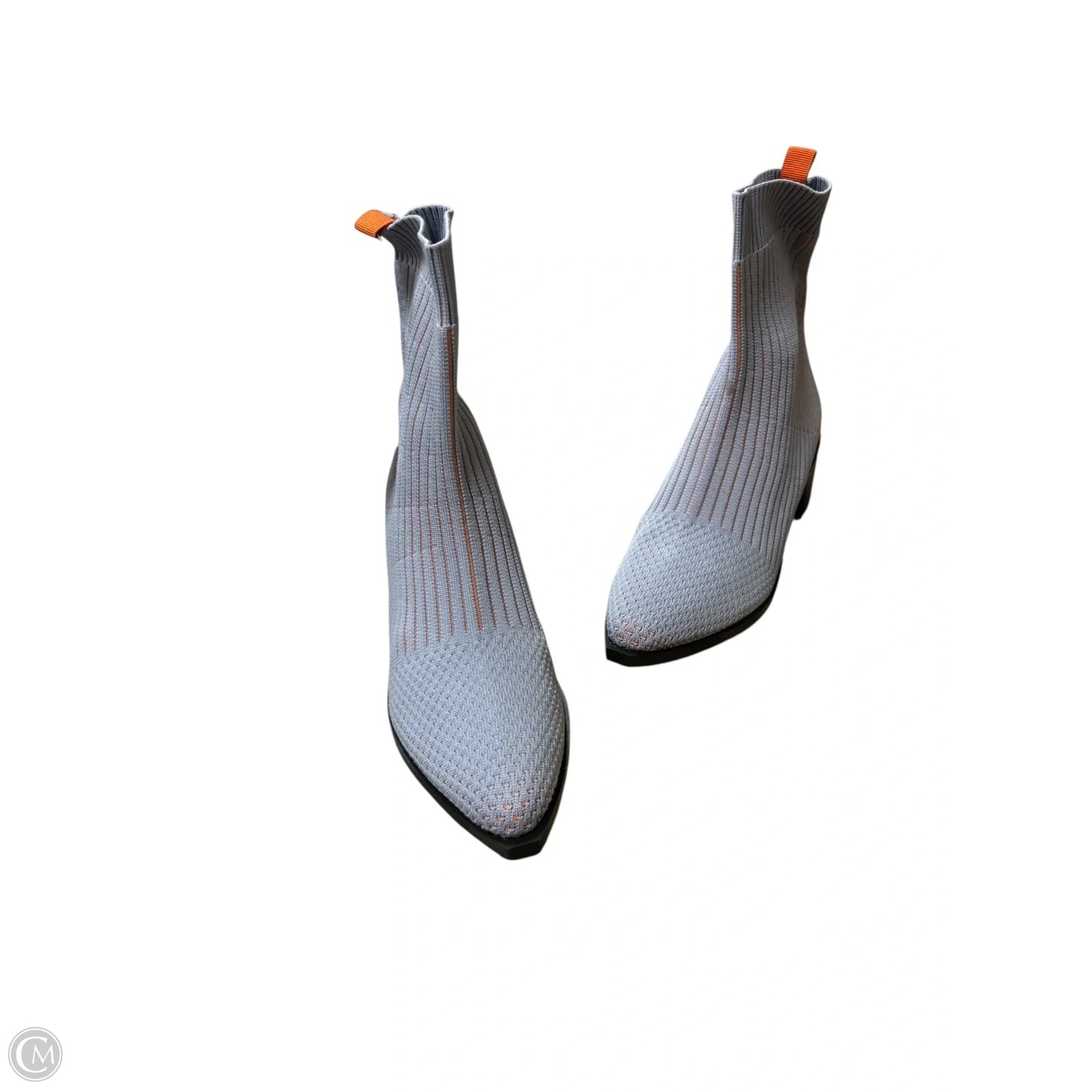 Boots Ankle Heels By Clothes Mentor In Blue, Size: 6