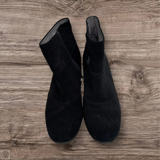 Boots Ankle Heels By Clothes Mentor In Black, Size: 11