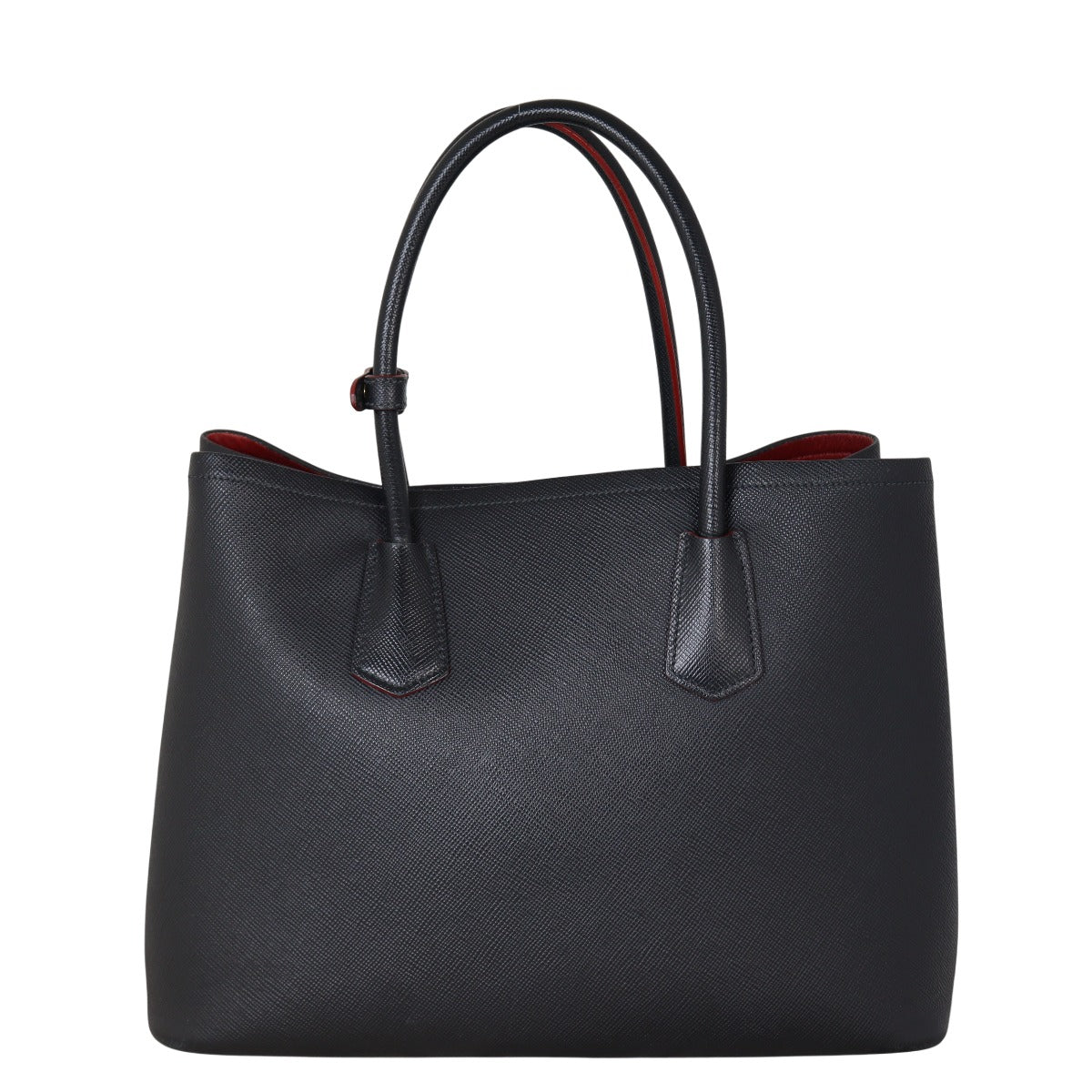 Prada Saffiano Cuir Double Bag Large