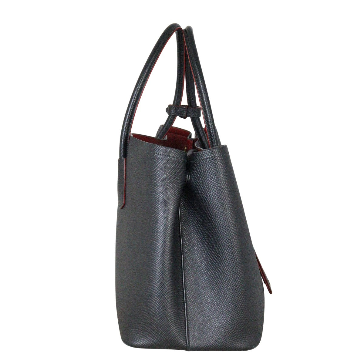 Prada Saffiano Cuir Double Bag Large