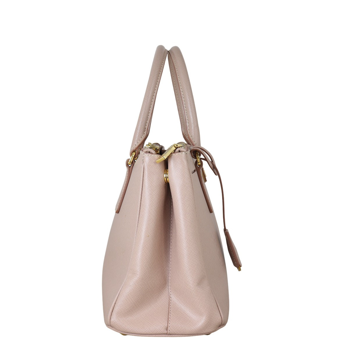 Prada Saffiano Lux Galleria Double Zip Tote Small