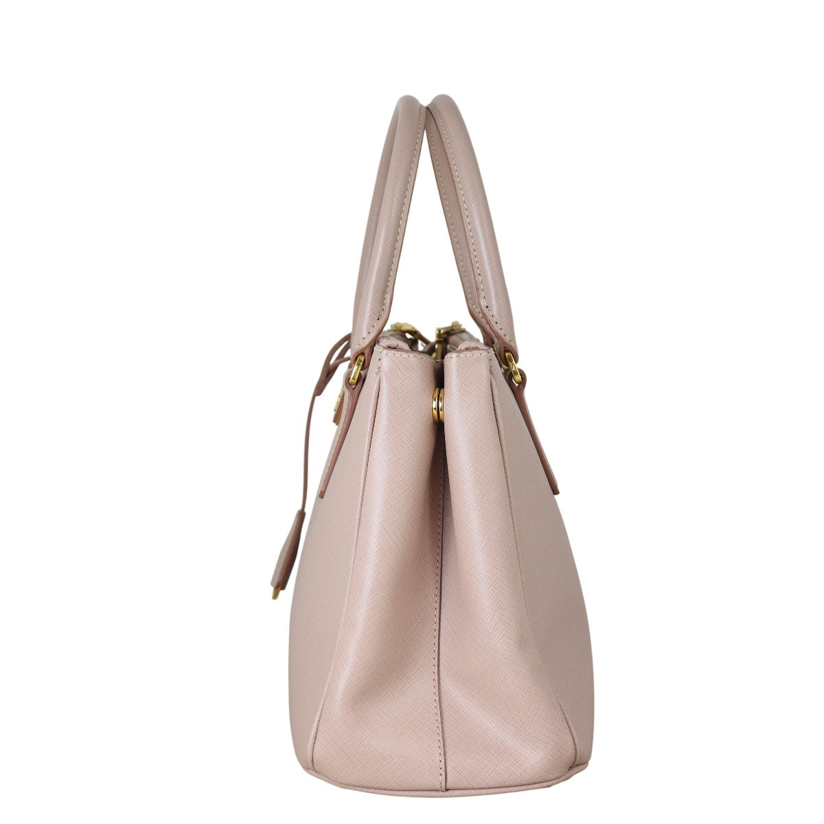 Prada Saffiano Lux Galleria Double Zip Tote Small