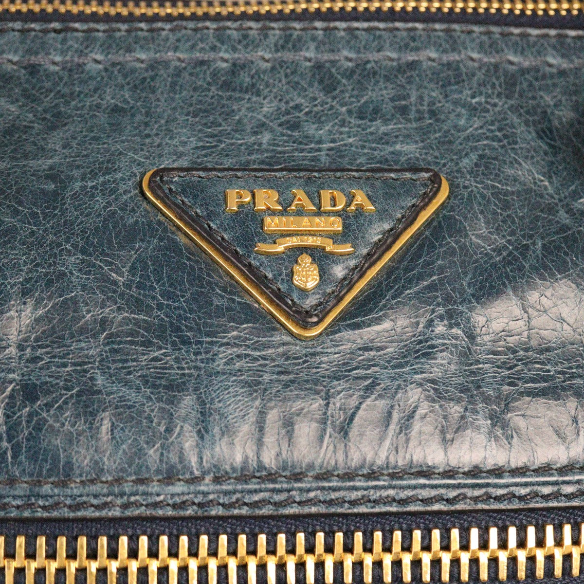 Prada Vitello Shine Two-Way Tote