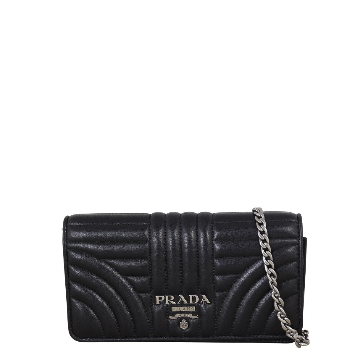 Prada Diagramme Nappa Mini Shoulder Bag