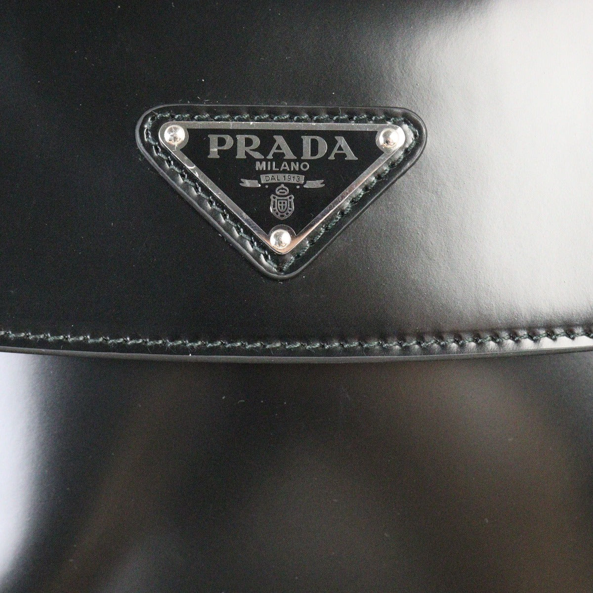 Prada Cleo Shoulder Bag Brushed Leather