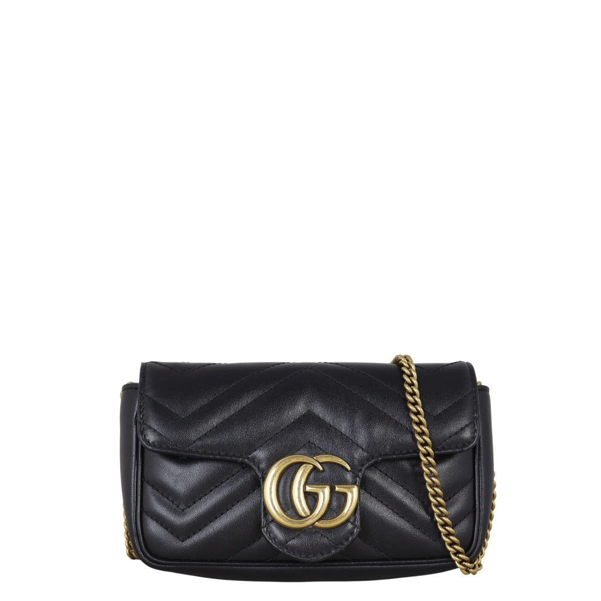 Gucci GG Marmont Matelasse Super Mini Shoulder Bag