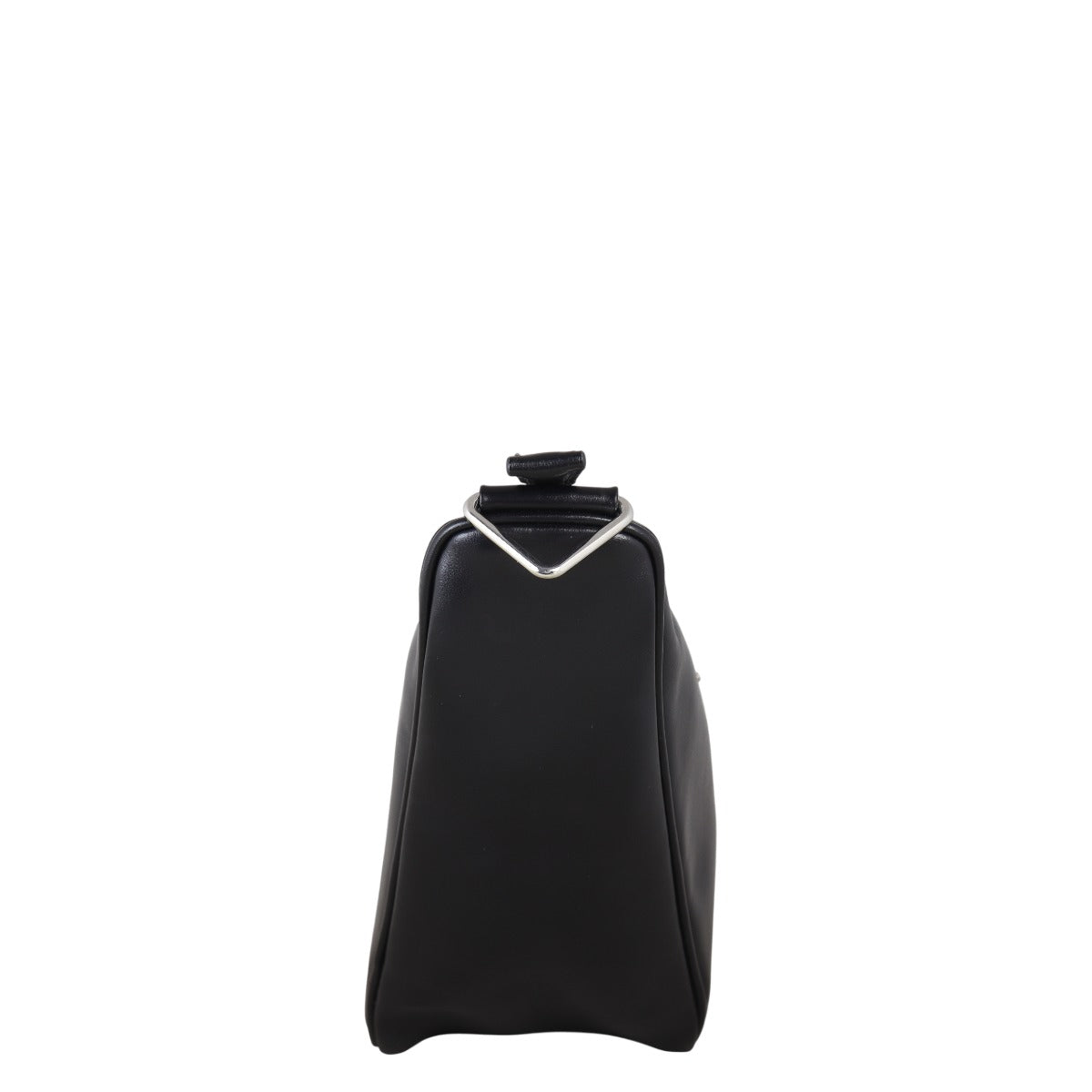 Prada Logo Triangle Leather Shoulder Bag