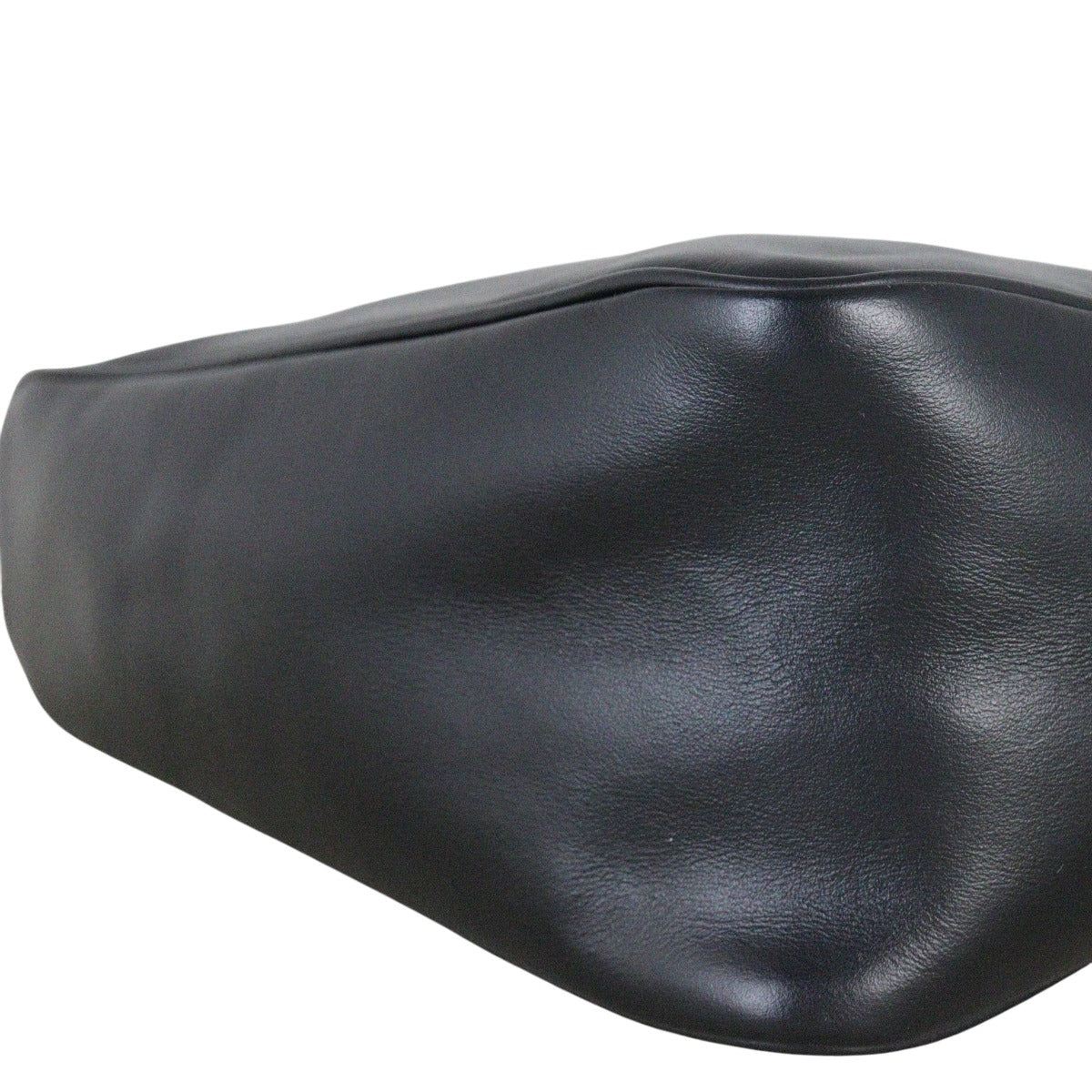 Prada Logo Triangle Leather Shoulder Bag