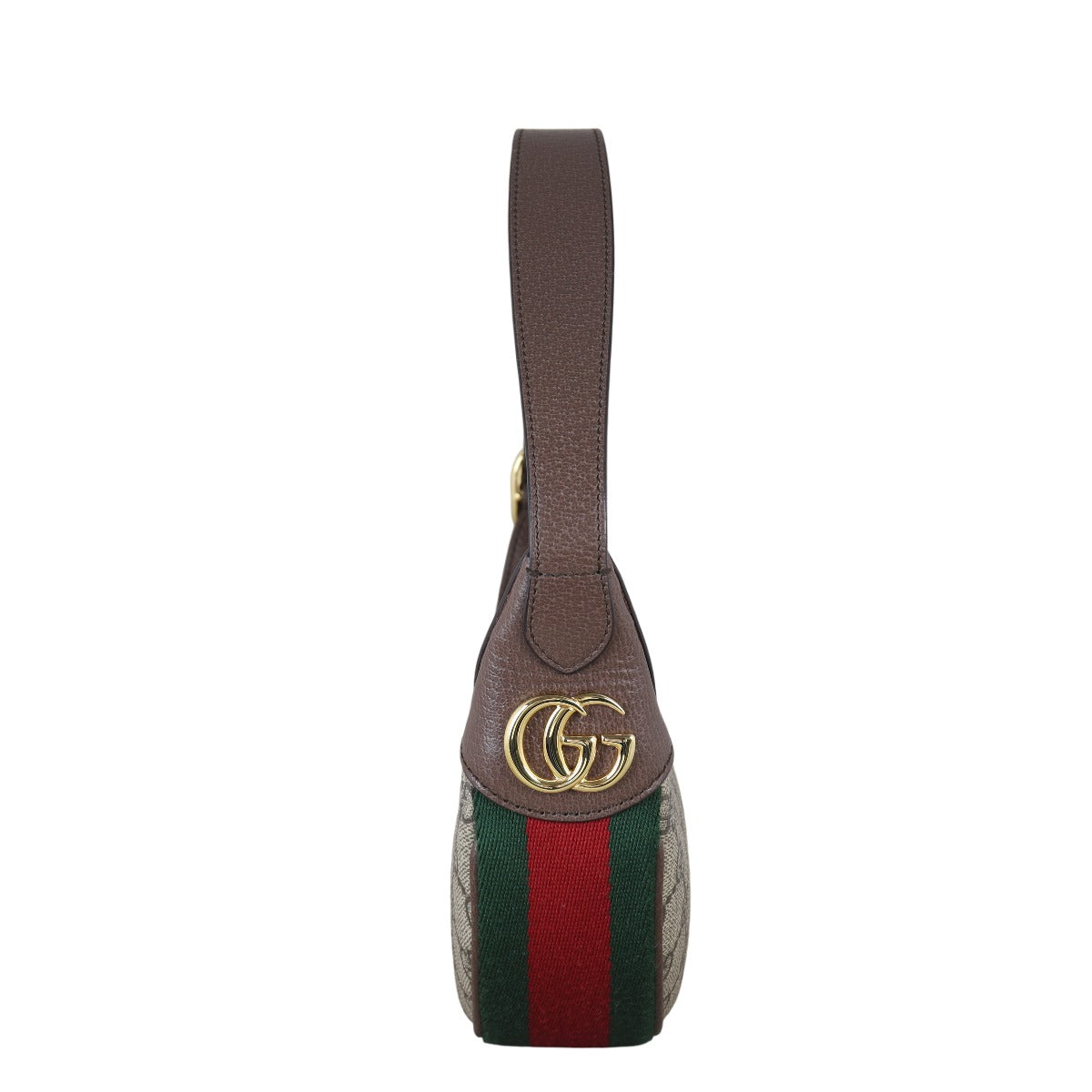Gucci Ophidia GG Supreme Mini Crescent Shoulder Bag