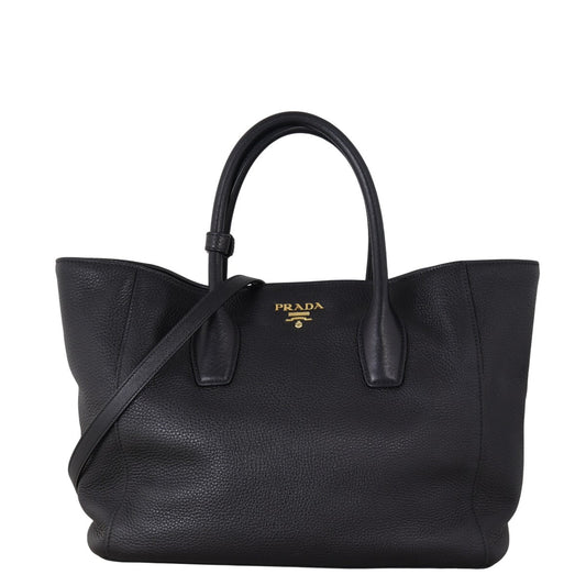 Prada Vitello Daino Shopping Tote