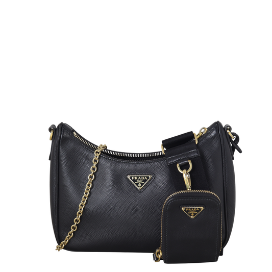 Prada Re-edition 2005 Saffiano Shoulder Bag
