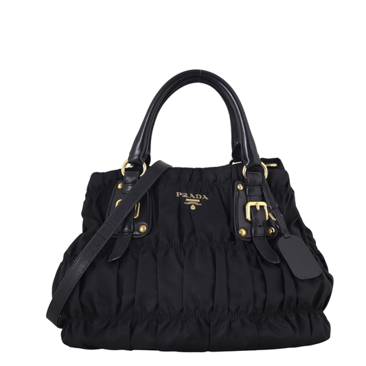 Prada Tessuto Gaufre Tote