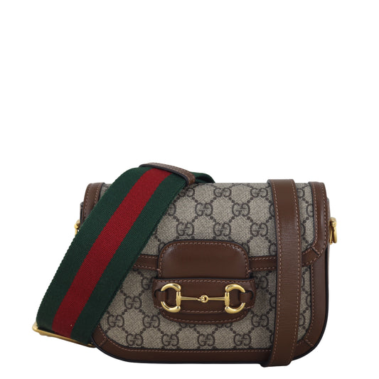 Gucci GG Supreme Horsebit 1955 Shoulder Bag Mini