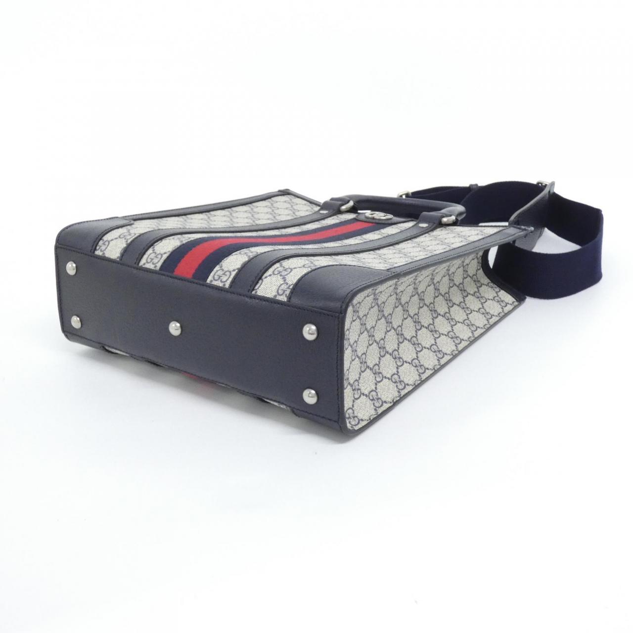 Gucci Ophidia GG Supreme Canvas Leather Bag