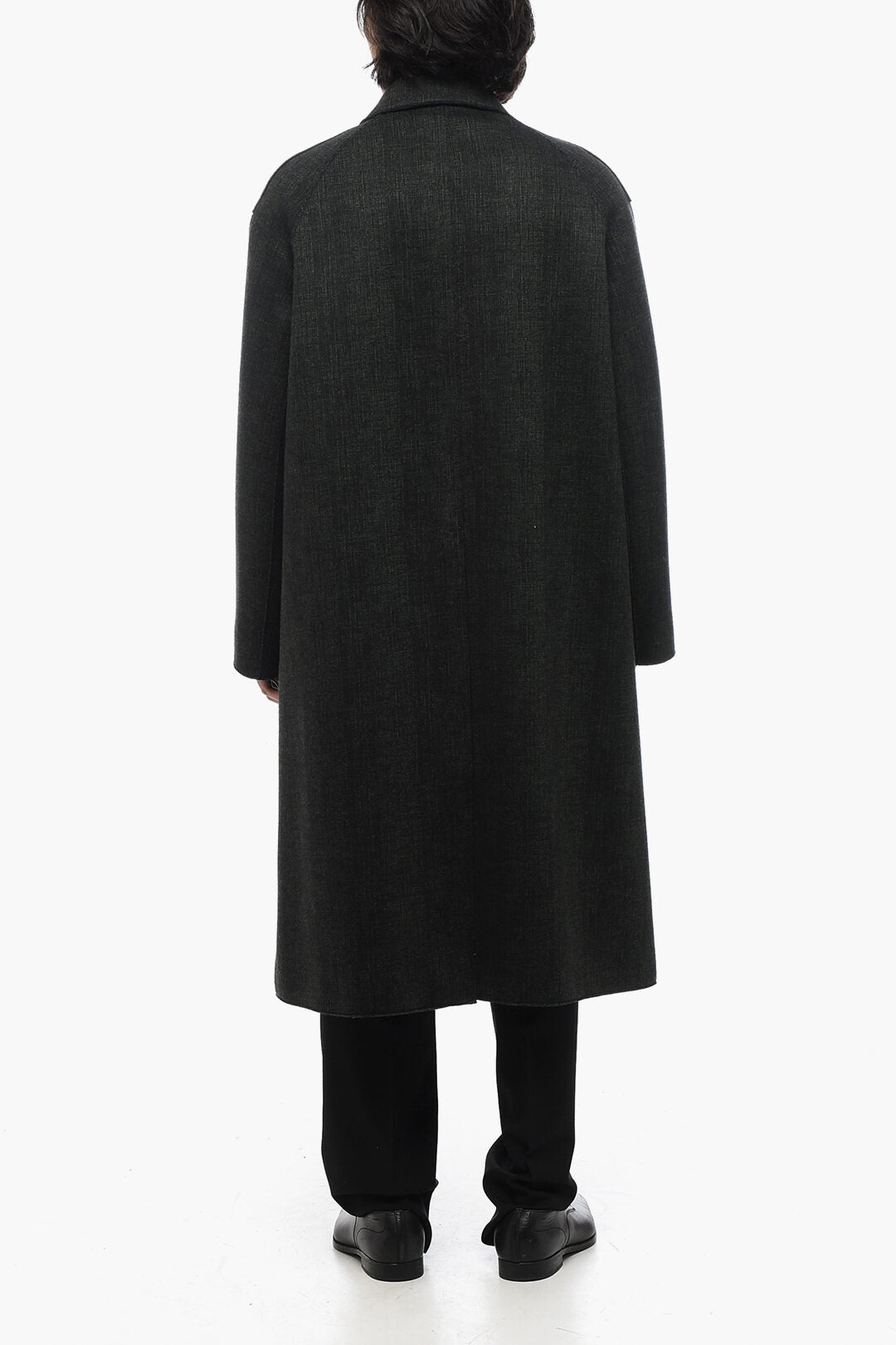 Dior Unlined Double-Breasted Wool Coat