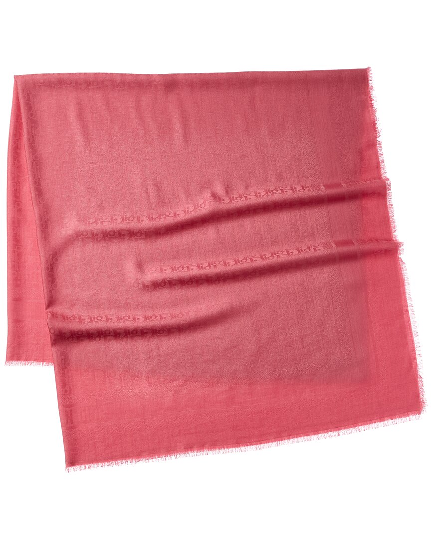 Dior Wool, Silk & Cashmere-Blend Scarf