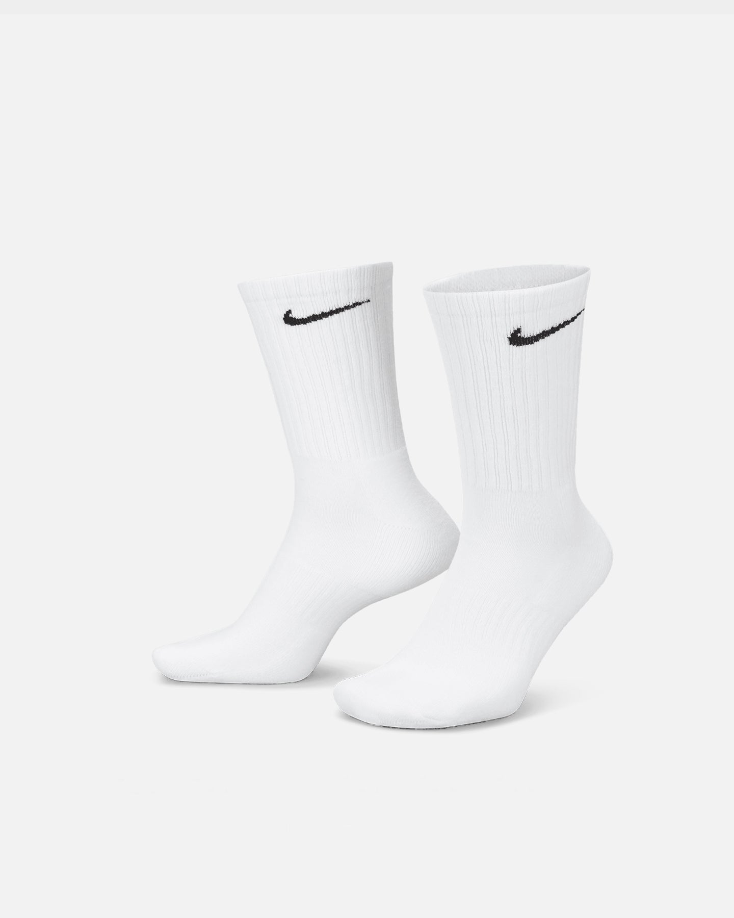 Nike Everday Cotton Cushioned Crew Socks 6 Pack White/Black