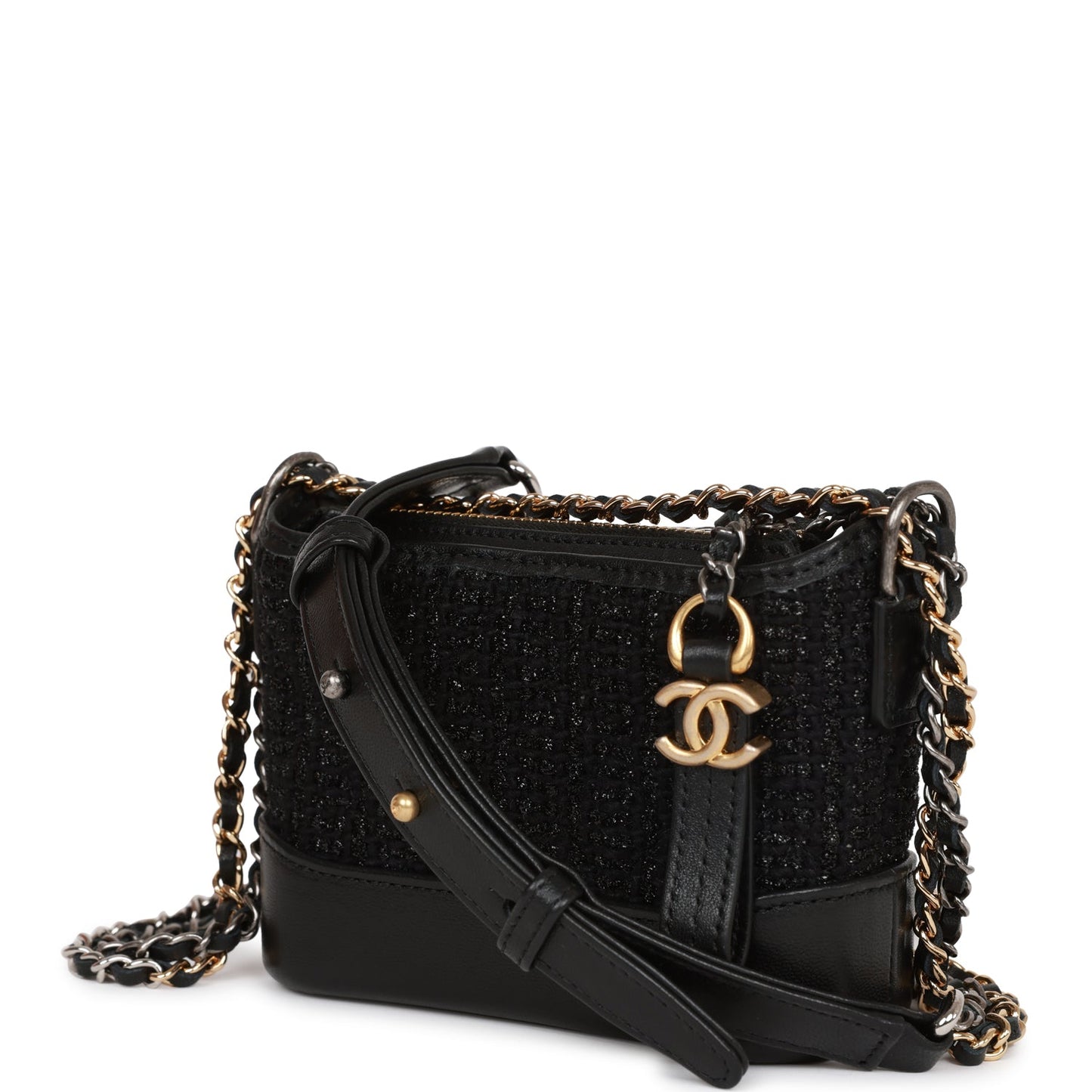 Chanel Success Story Black Lambskin Trunk Set of 4 Mini Bags
