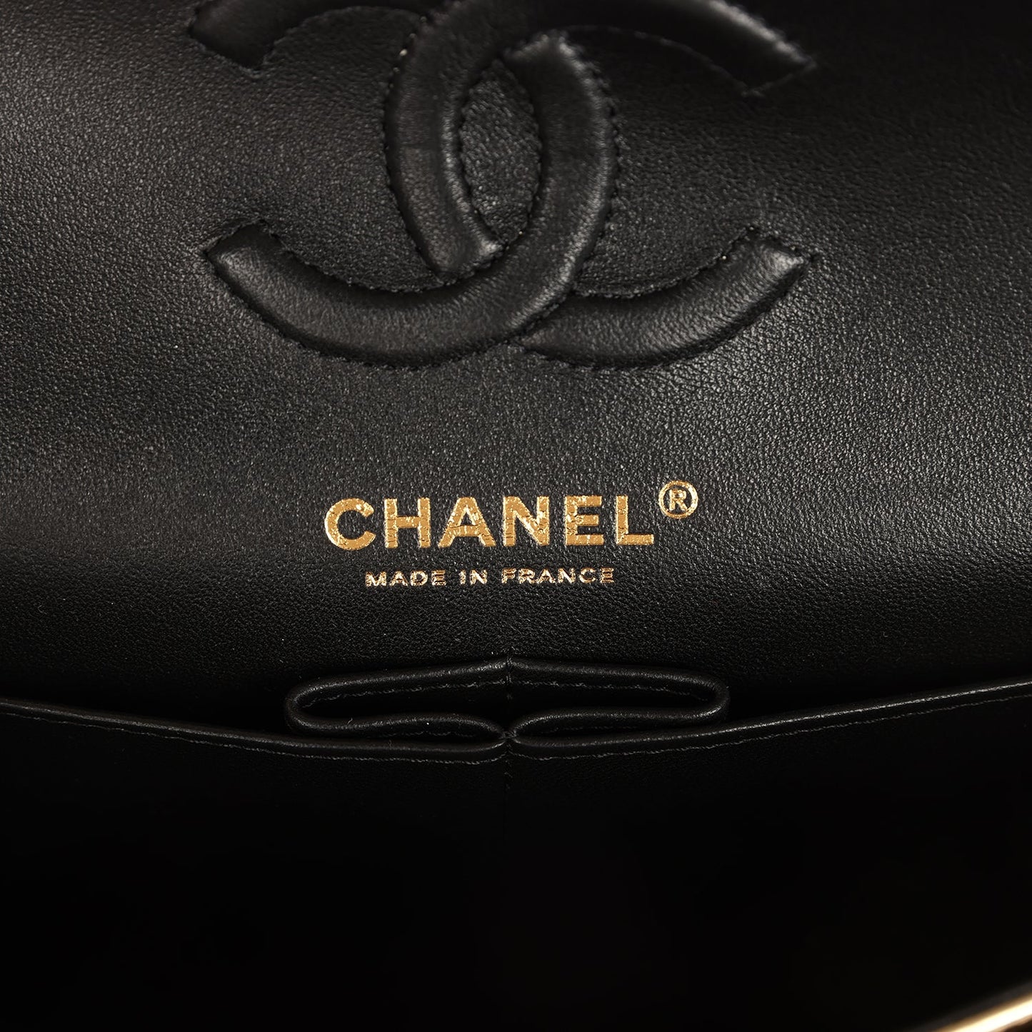Chanel Small Classic Double Flap Gold Hammered Metallic Calfskin Brushed Gold Hardware