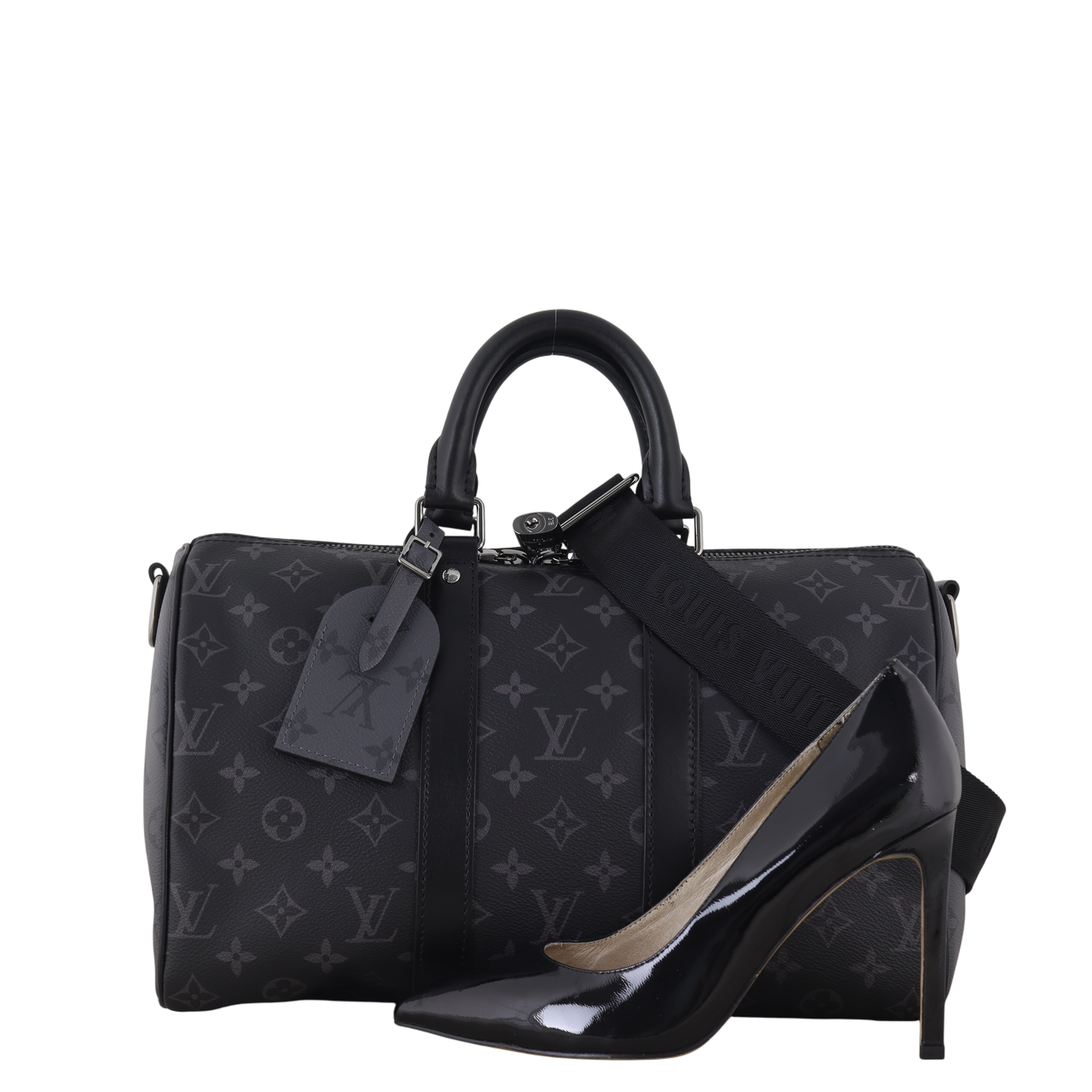 Louis Vuitton Keepall 35 Bandouliere Monogram Eclipse