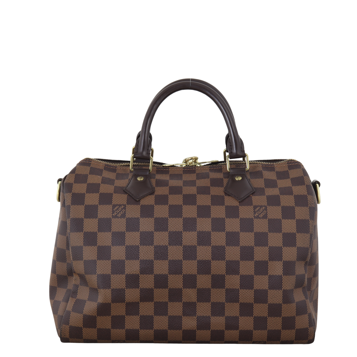 Louis Vuitton Speedy 30 Bandouliere Damier Ebene