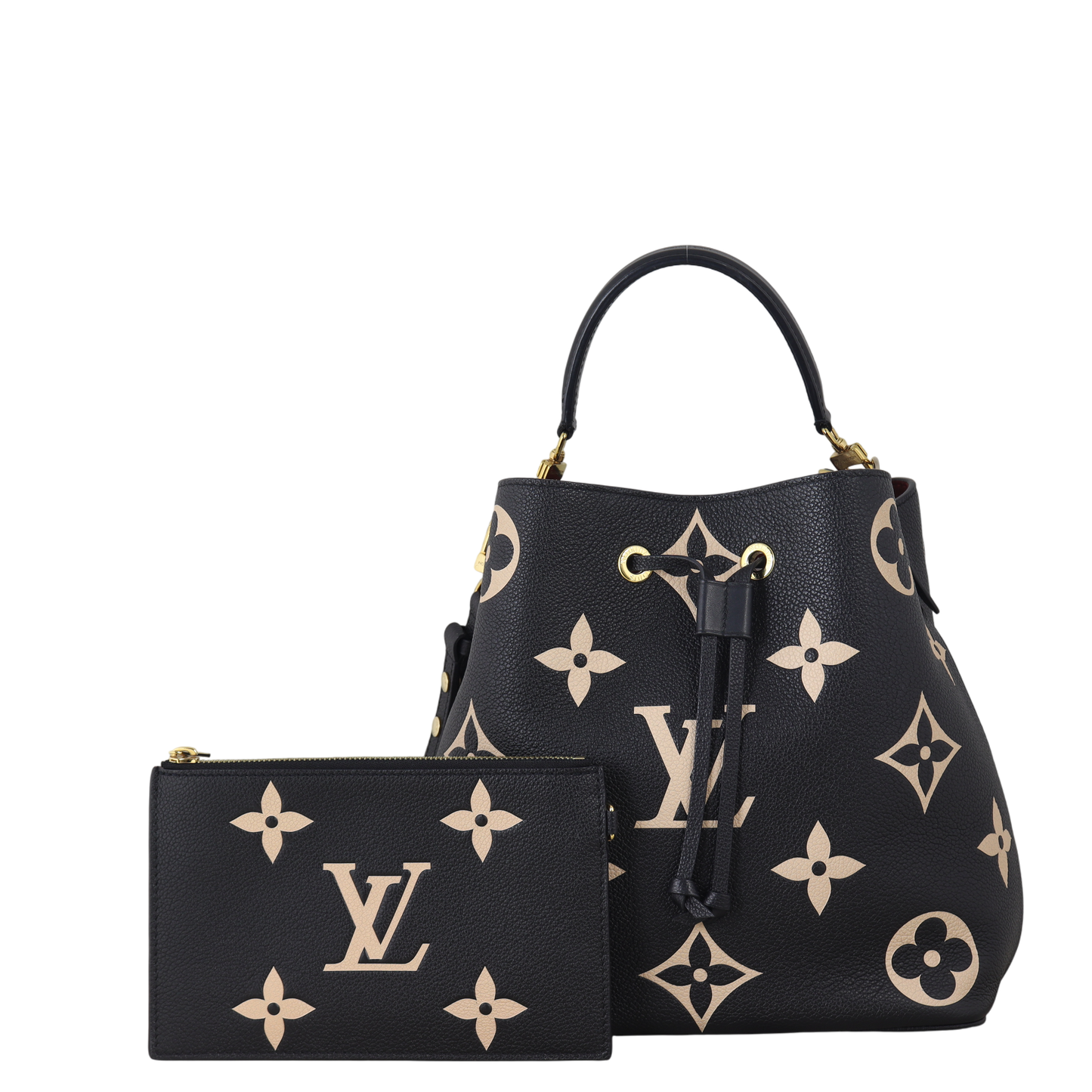 Louis Vuitton NeoNoe MM Monogram Empreinte Giant Bicolour