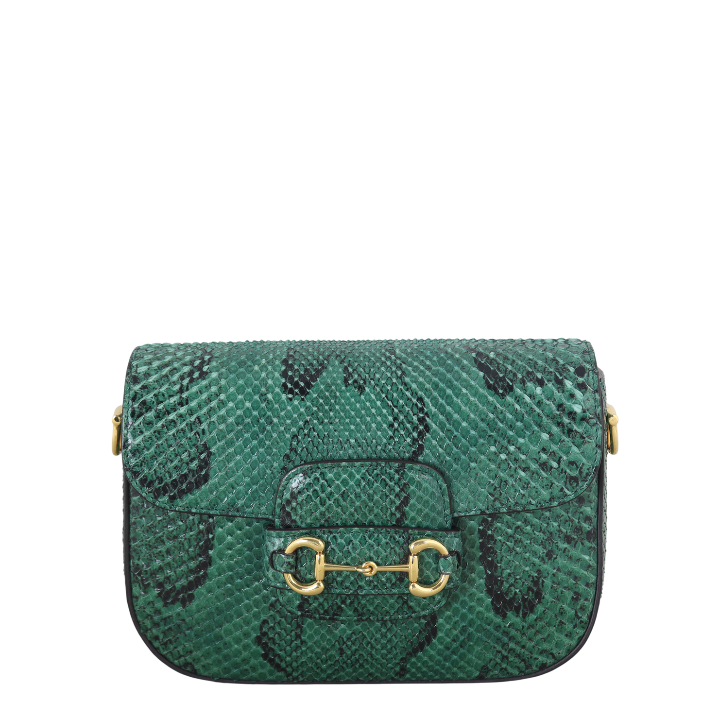 Gucci Horsebit 1955 Shoulder Bag Mini Python