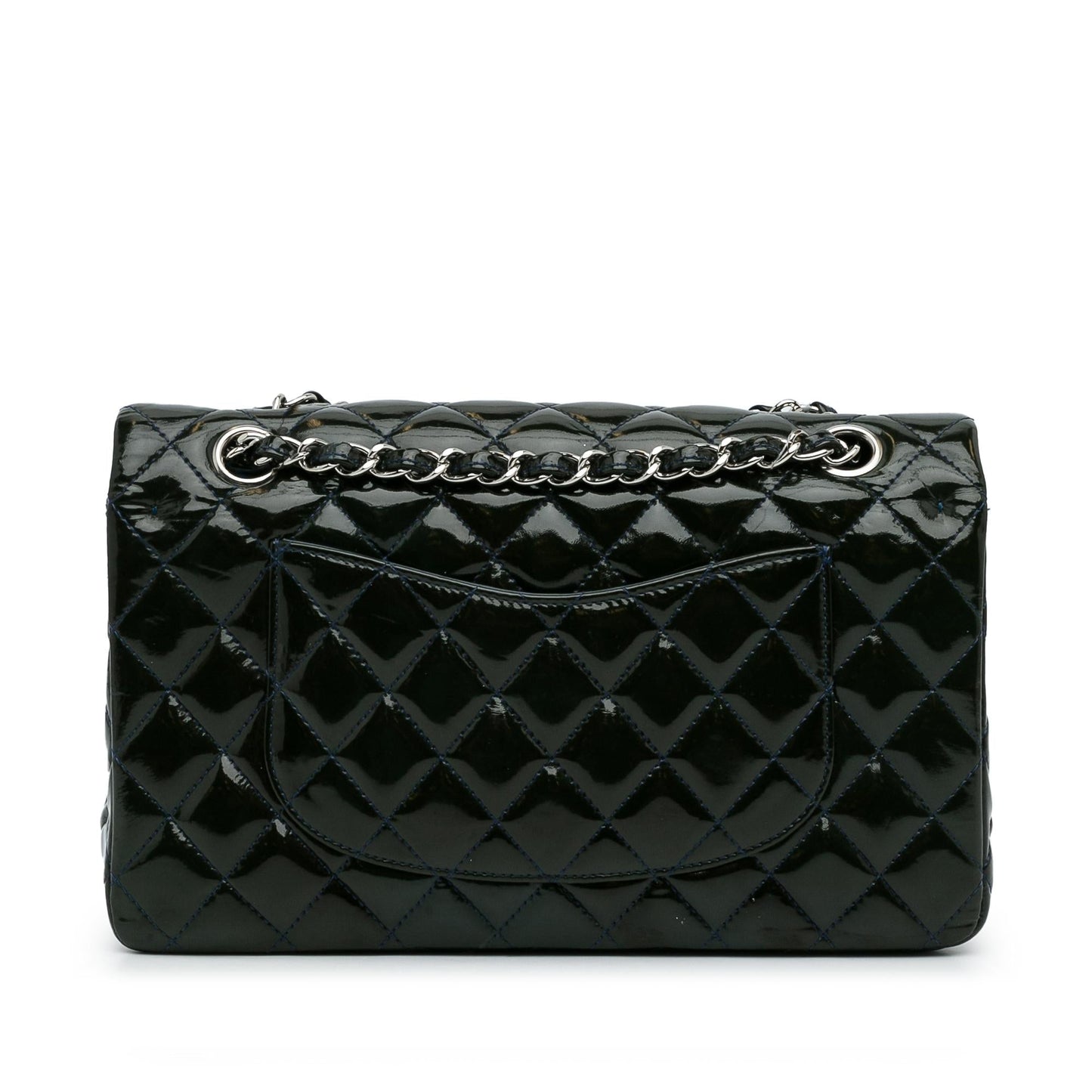 Chanel Medium Classic Patent Double Flap (SHG-ujgXKW)