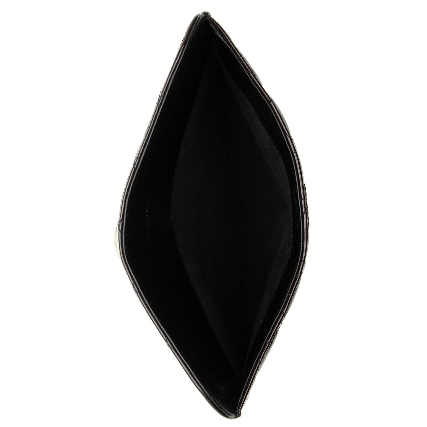 Chanel Patent Leather CC Brilliant iPad Case (SHF-NuaWXc)