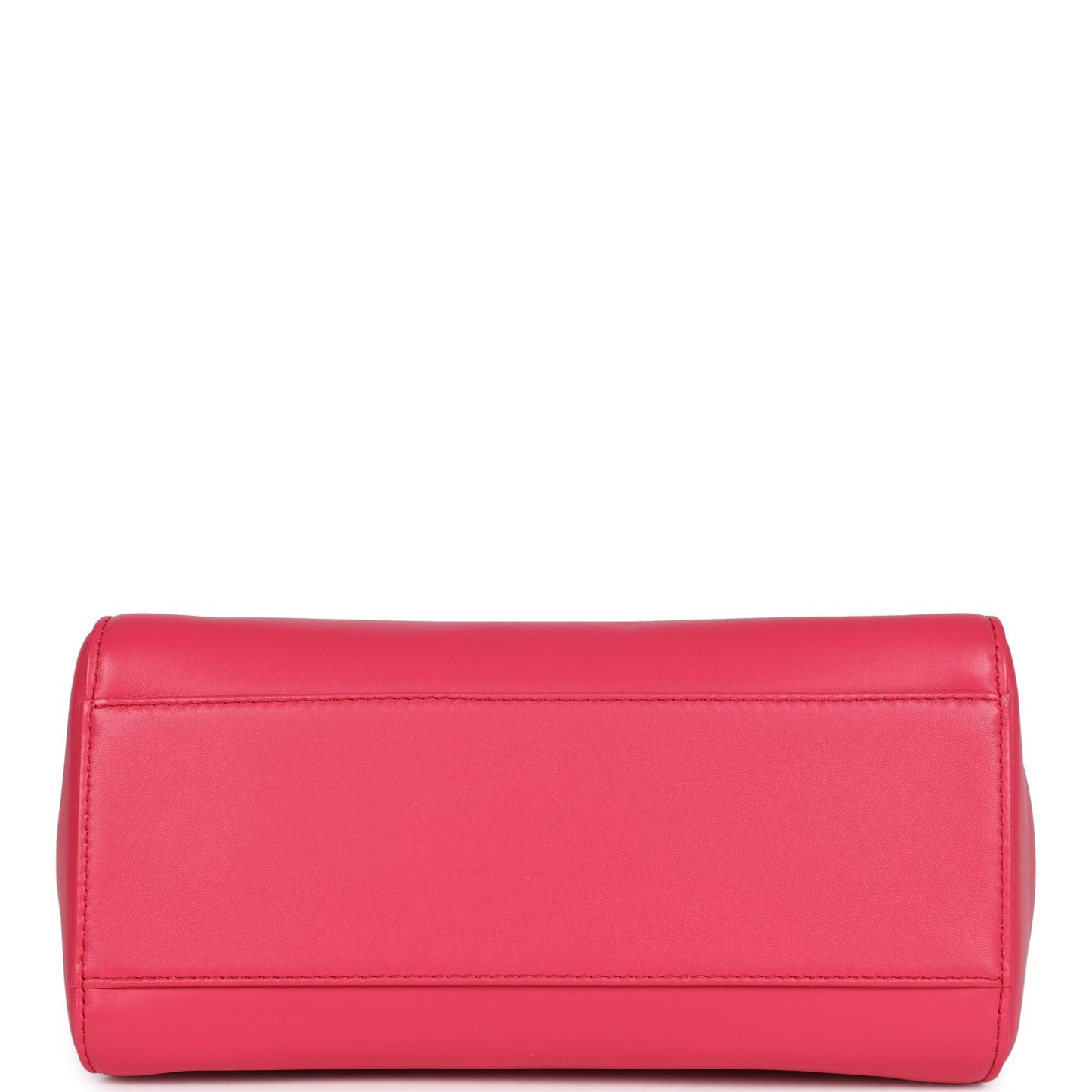 Fendi Mini Peekaboo Handbag Hot Pink Nappa Leather Gold Hardware