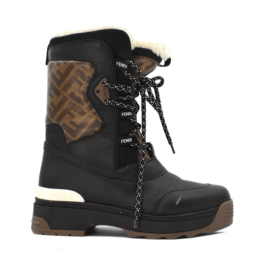 Fendi Zucca Snow Boots - Women's 37.5