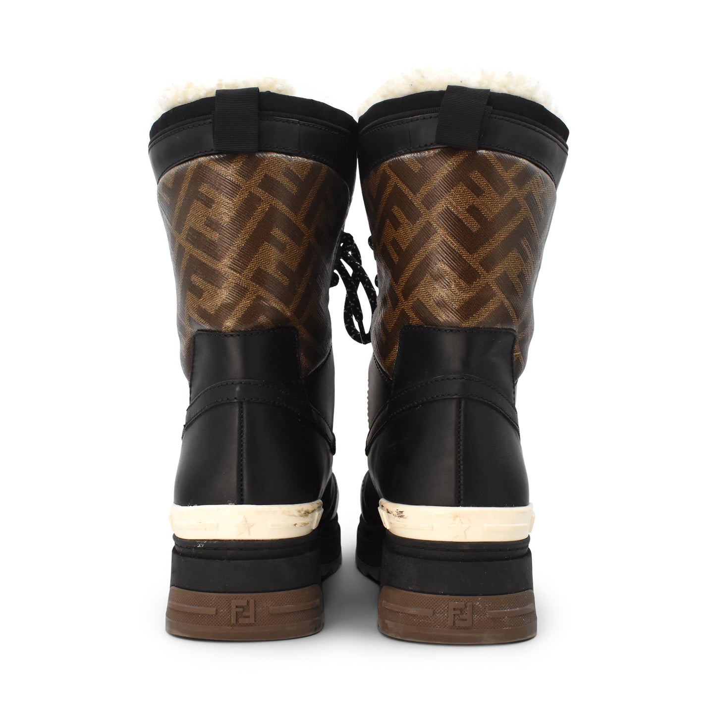Fendi Zucca Snow Boots - Women's 37.5