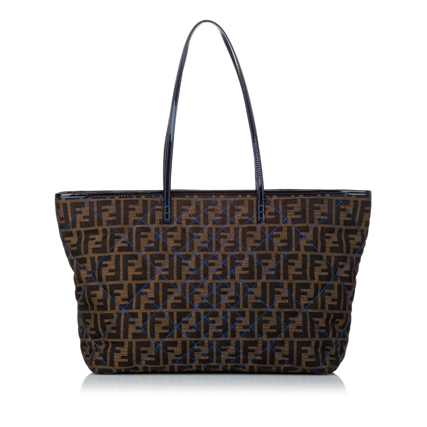 Fendi Zucca Roll Quilted Canvas Tote Bag (SHG-30596)