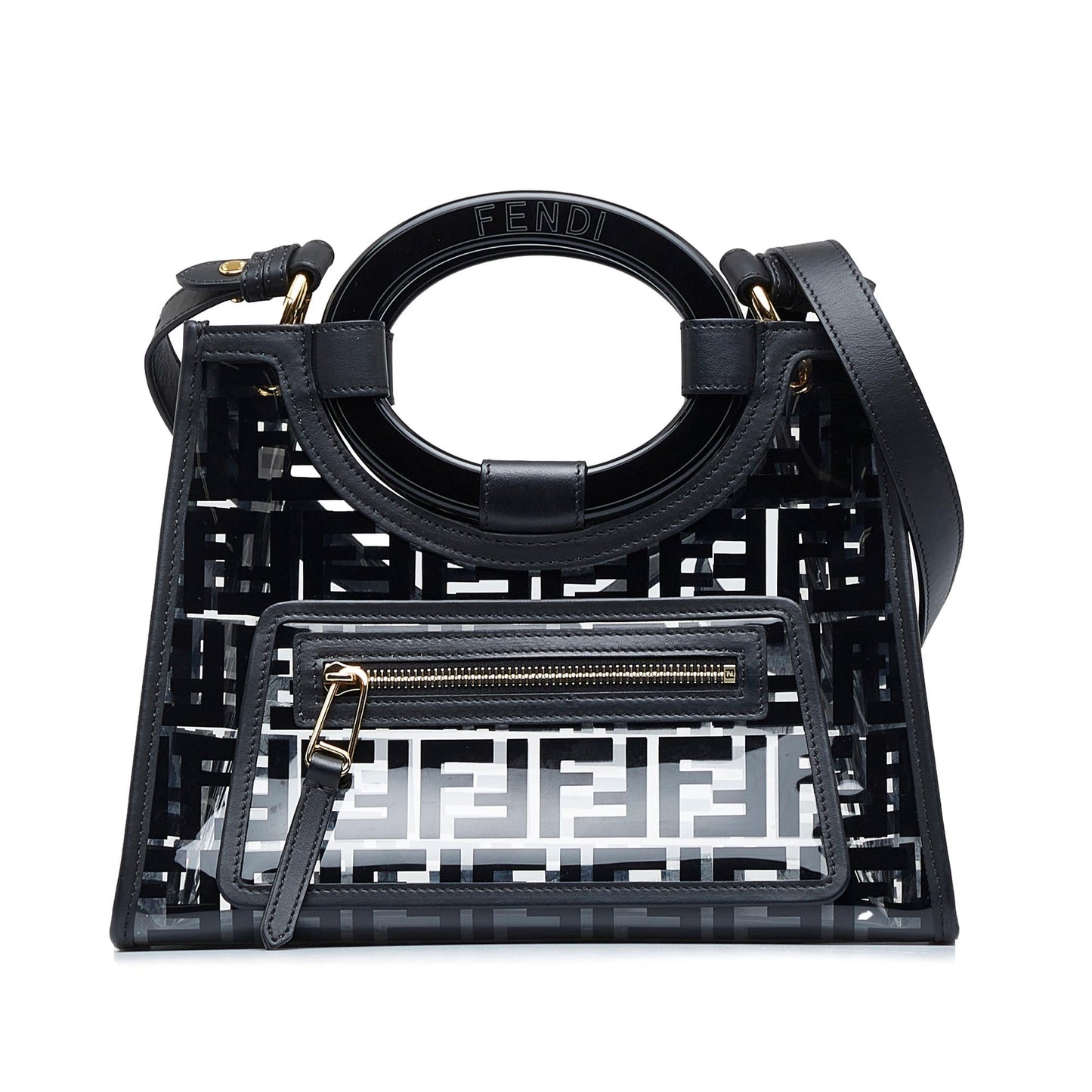 Fendi Zucca Runaway Shopper Satchel (SHG-NSRgoS)