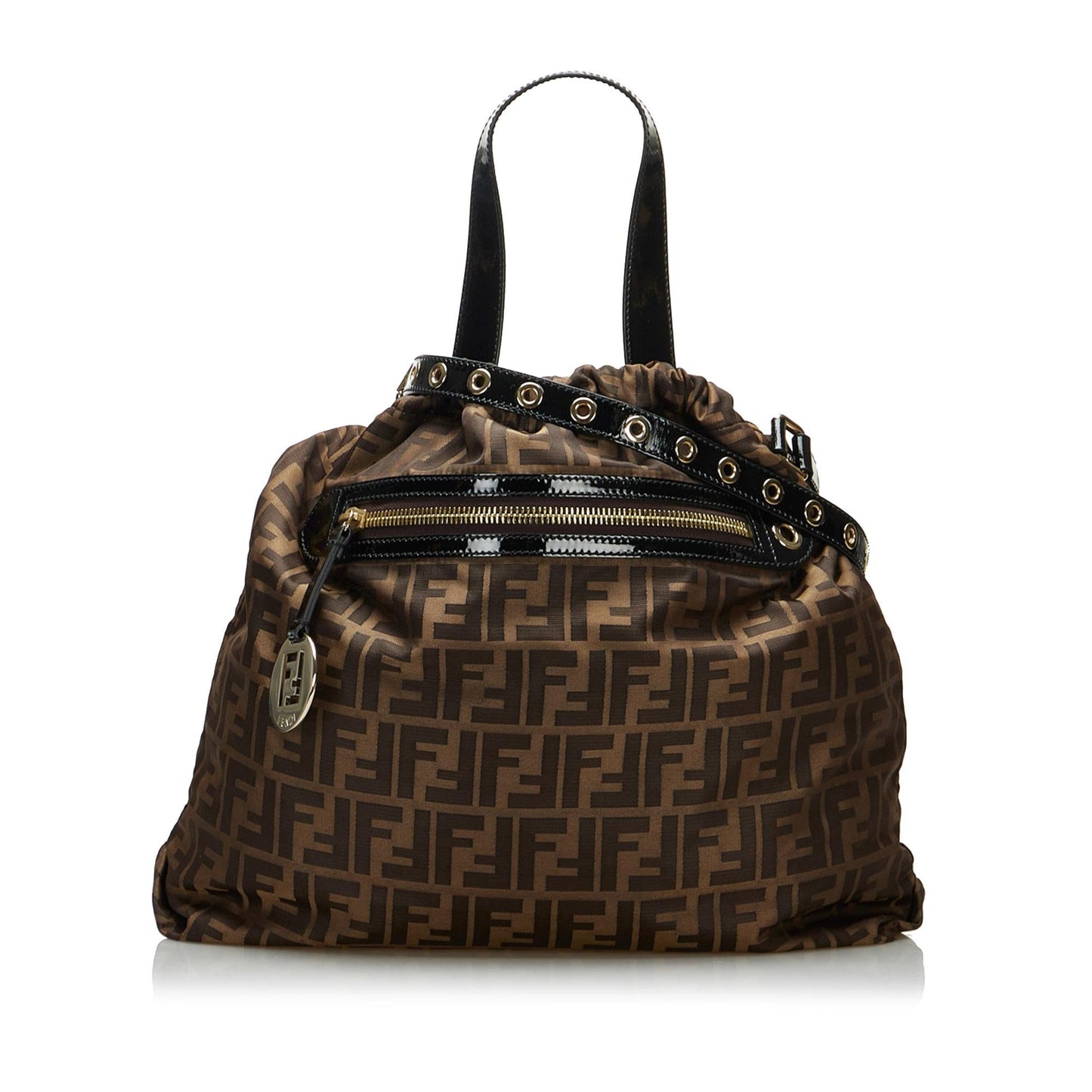 Fendi Zucca Satchel (SHG-rS4Dn2)