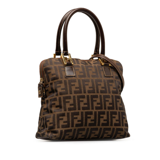 Fendi Zucca Satchel (SHG-fSDRqO)