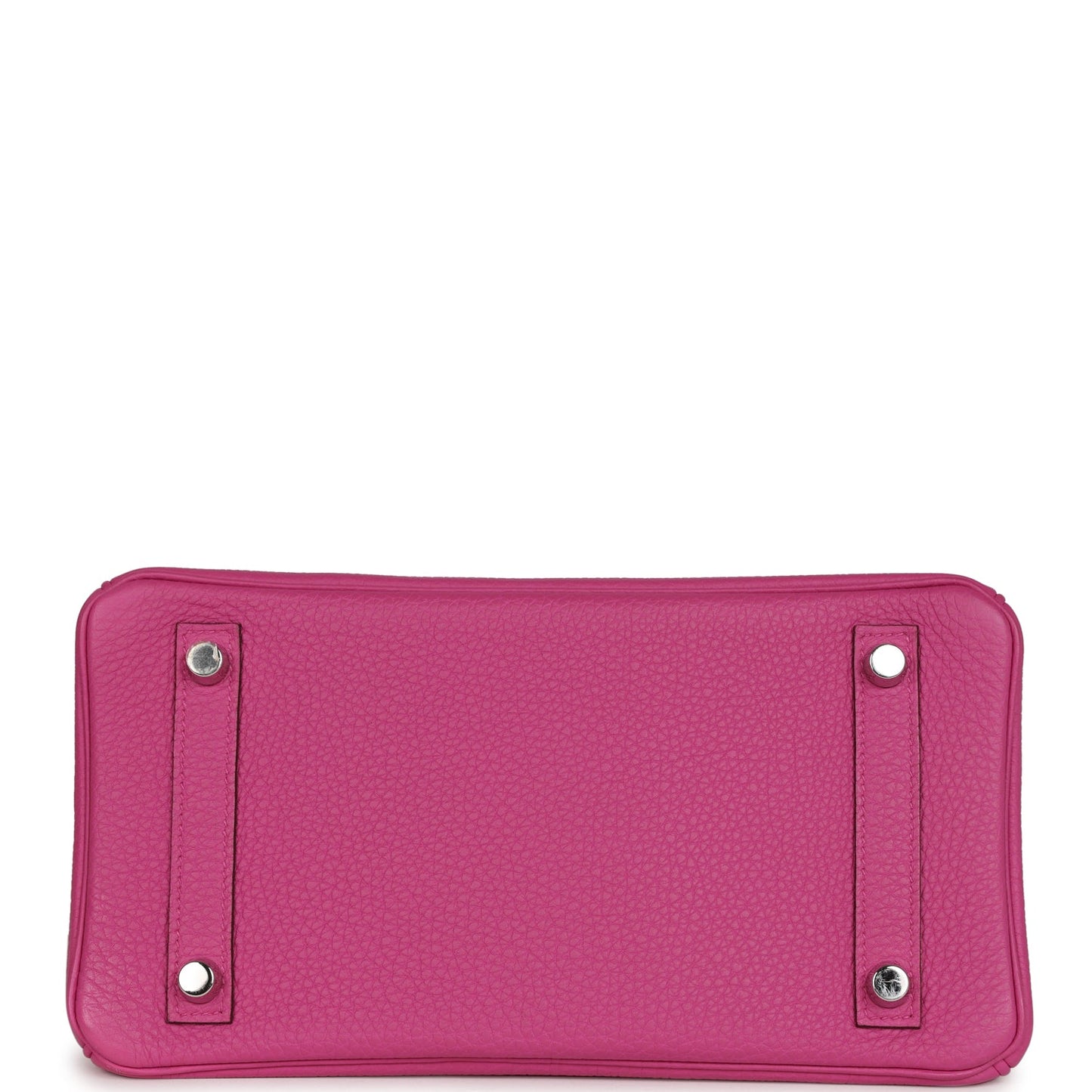 Pre-owned Hermes Birkin 25 Magnolia Togo Palladium Hardware