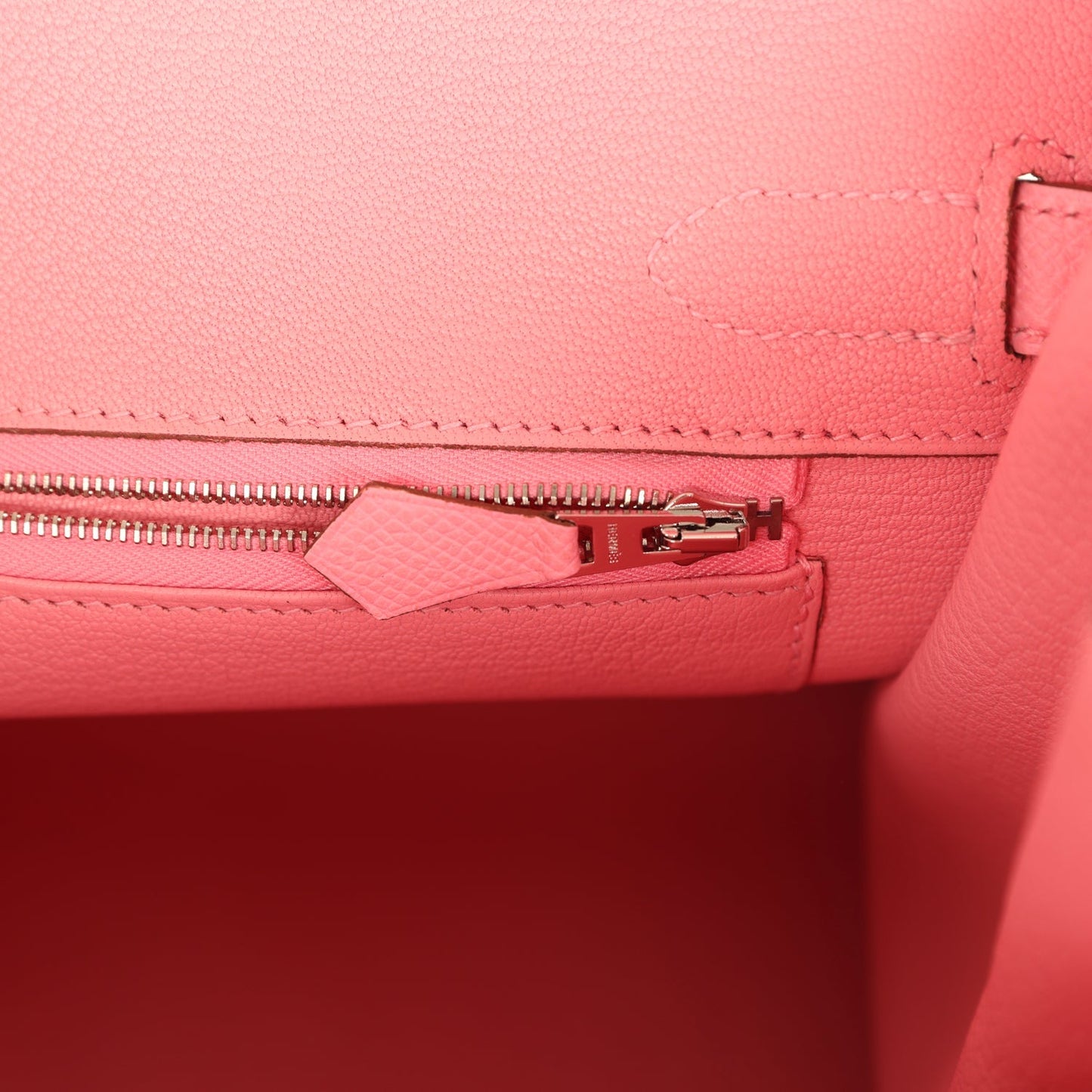 Hermes Birkin 30 Rose Confetti Epsom Palladium Hardware