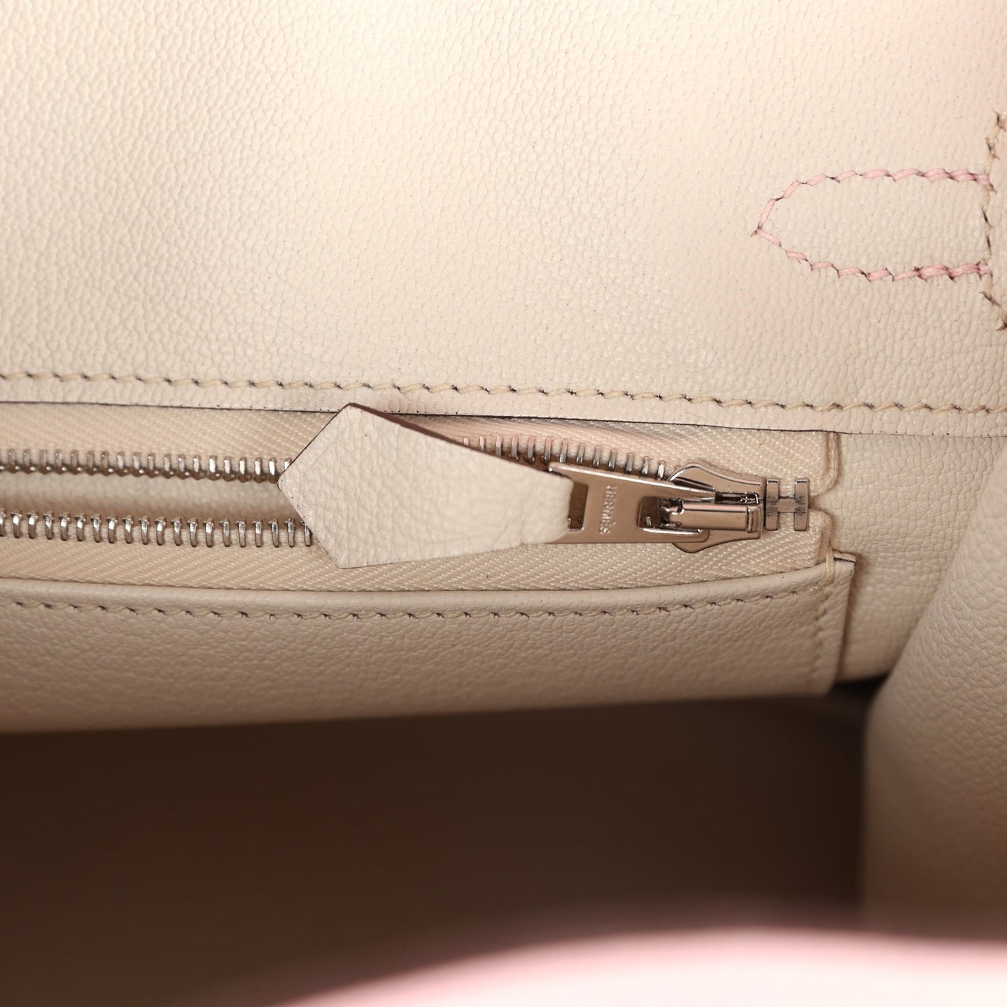 Hermes Special Order (HSS) Birkin 25 Rose Sakura and Nata Chevre Mysore Brushed Gold Hardware