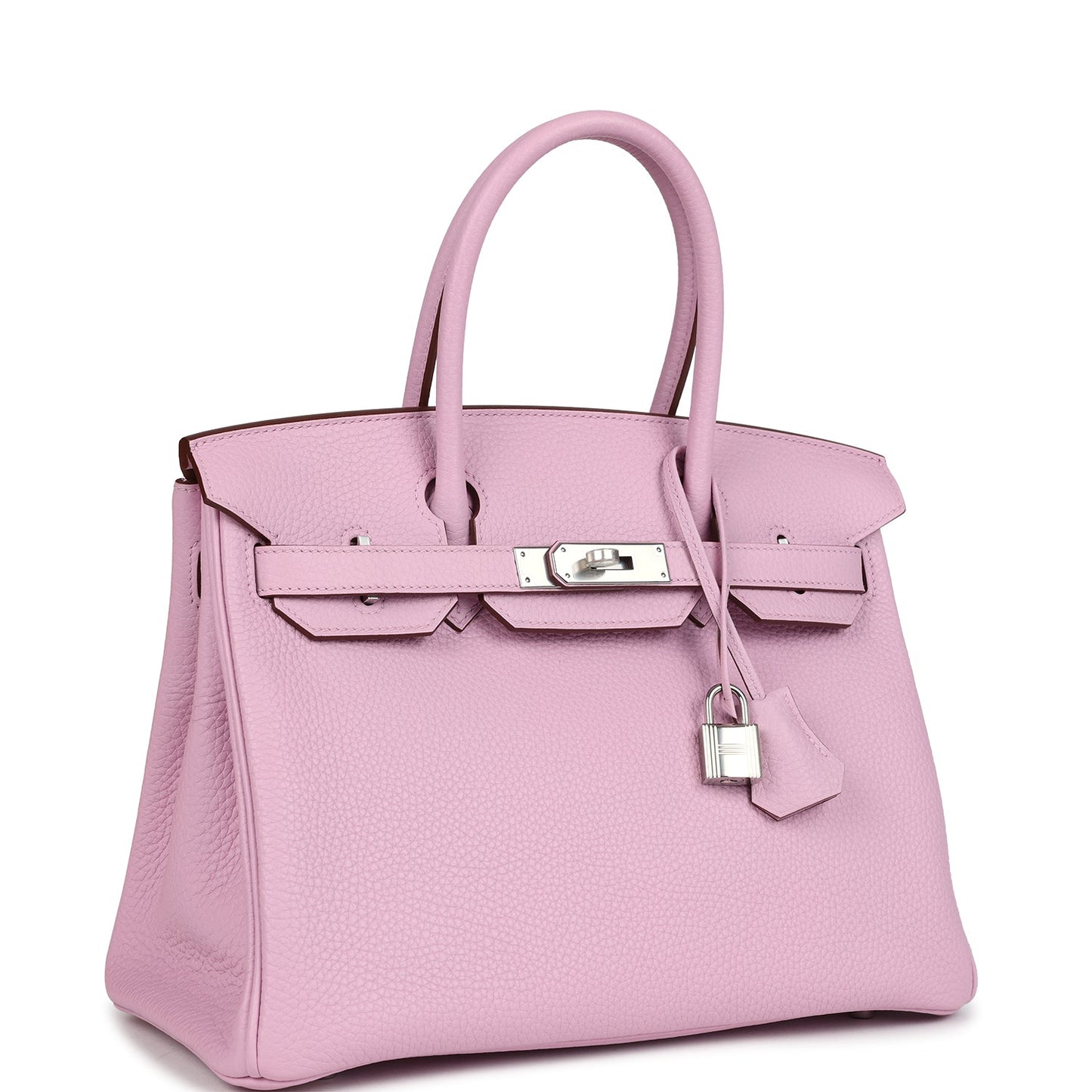 Hermes Birkin 30 Mauve Sylvestre Clemence Palladium Hardware