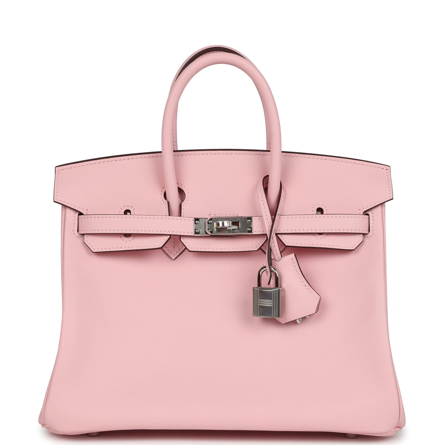 Hermes Birkin 25 Rose Sakura Swift Palladium Hardware