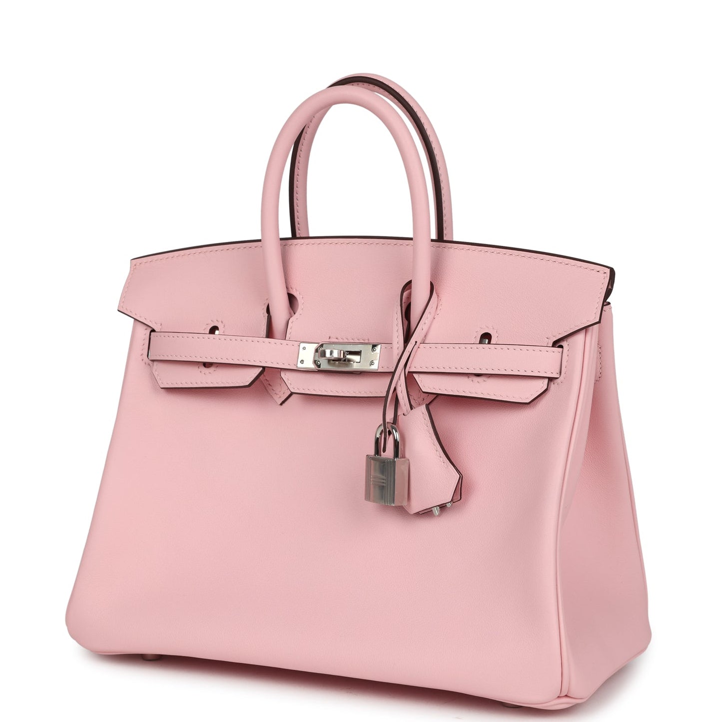 Hermes Birkin 25 Rose Sakura Swift Palladium Hardware
